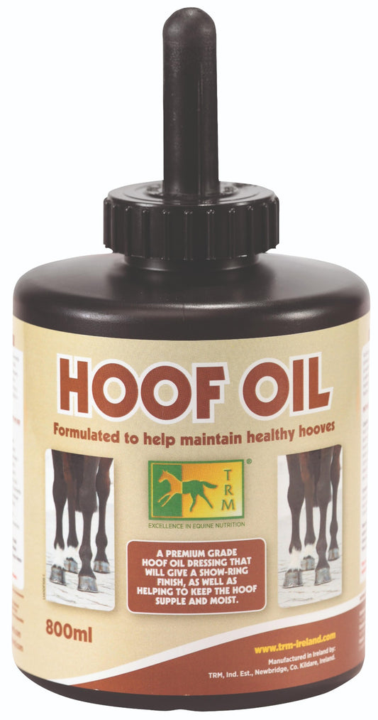 Hoof Oil Brush & Can